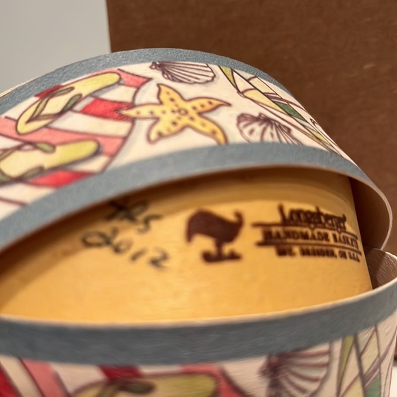 Longaberger Ornament - 2012 Beach Ornament NWT and NIB - Picture 5 of 13